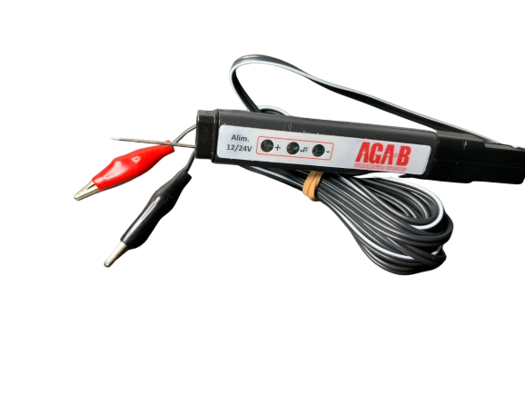 AGAB-209 - caneta de polaridade 12v e 24v